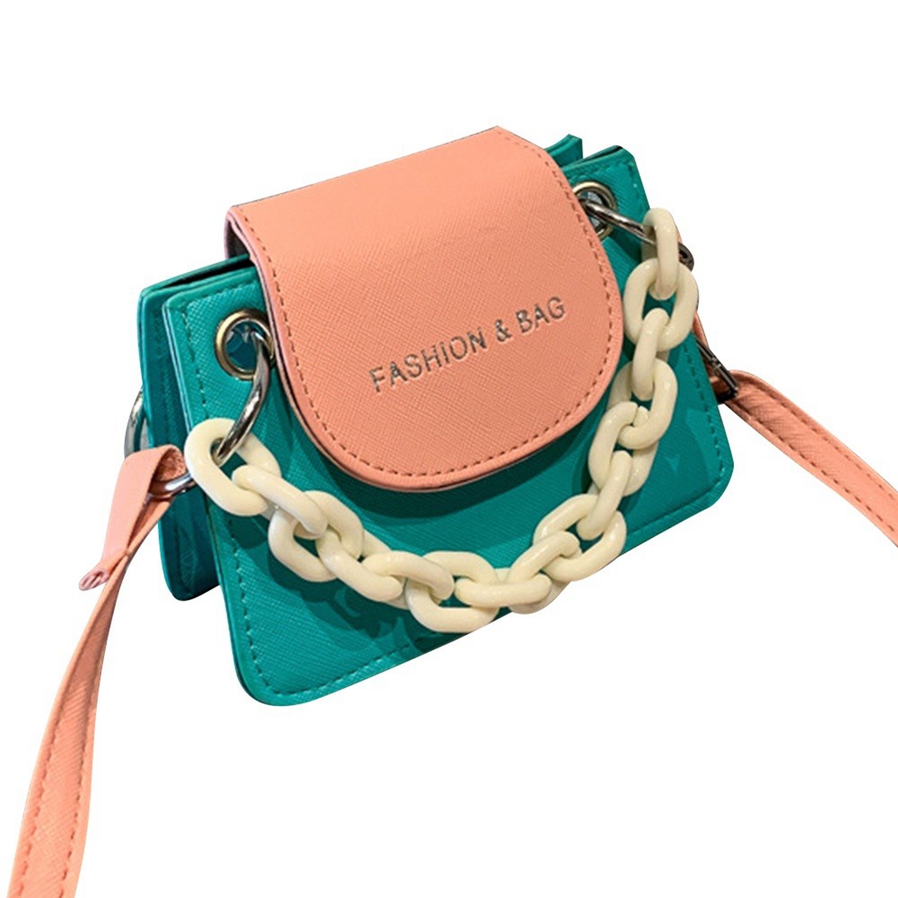 Túi Xách Da Pu Màu Sắc Kẹo Ngọt Xinh Xắn Cho Nữ