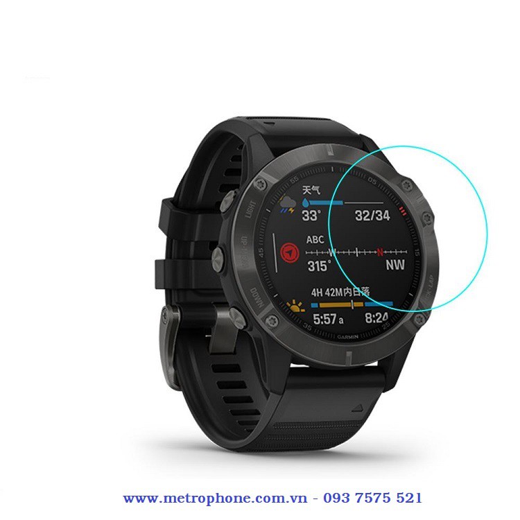 combo 3 miếng cường lực Garmin Fenix 6 / Garmin Fenix 6 Pro