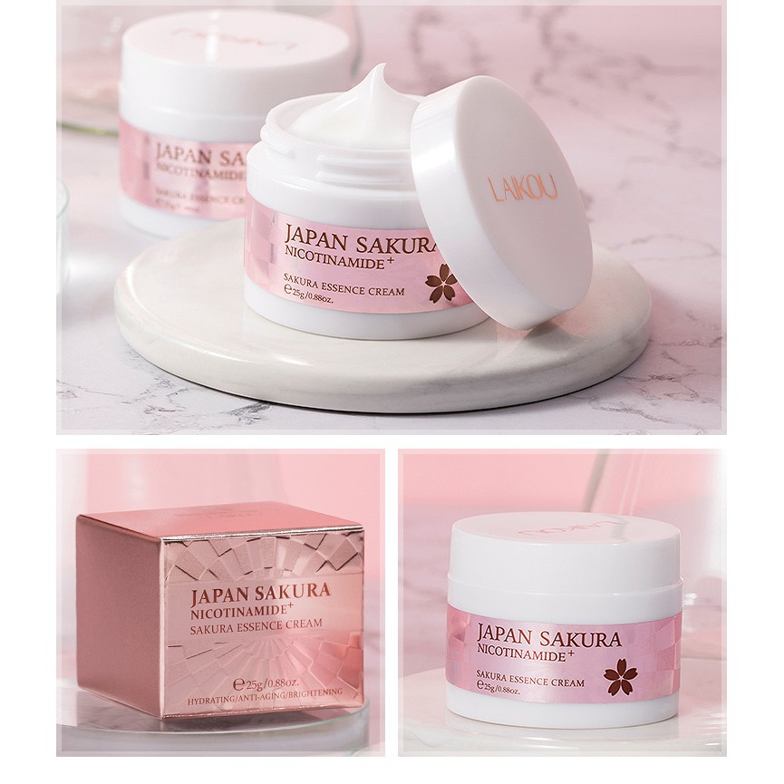 Kem dưỡng da mặt Hyaluronic Acid dưỡng ẩm chống lão hóa làm trắng da Laikou 25g | BigBuy360 - bigbuy360.vn