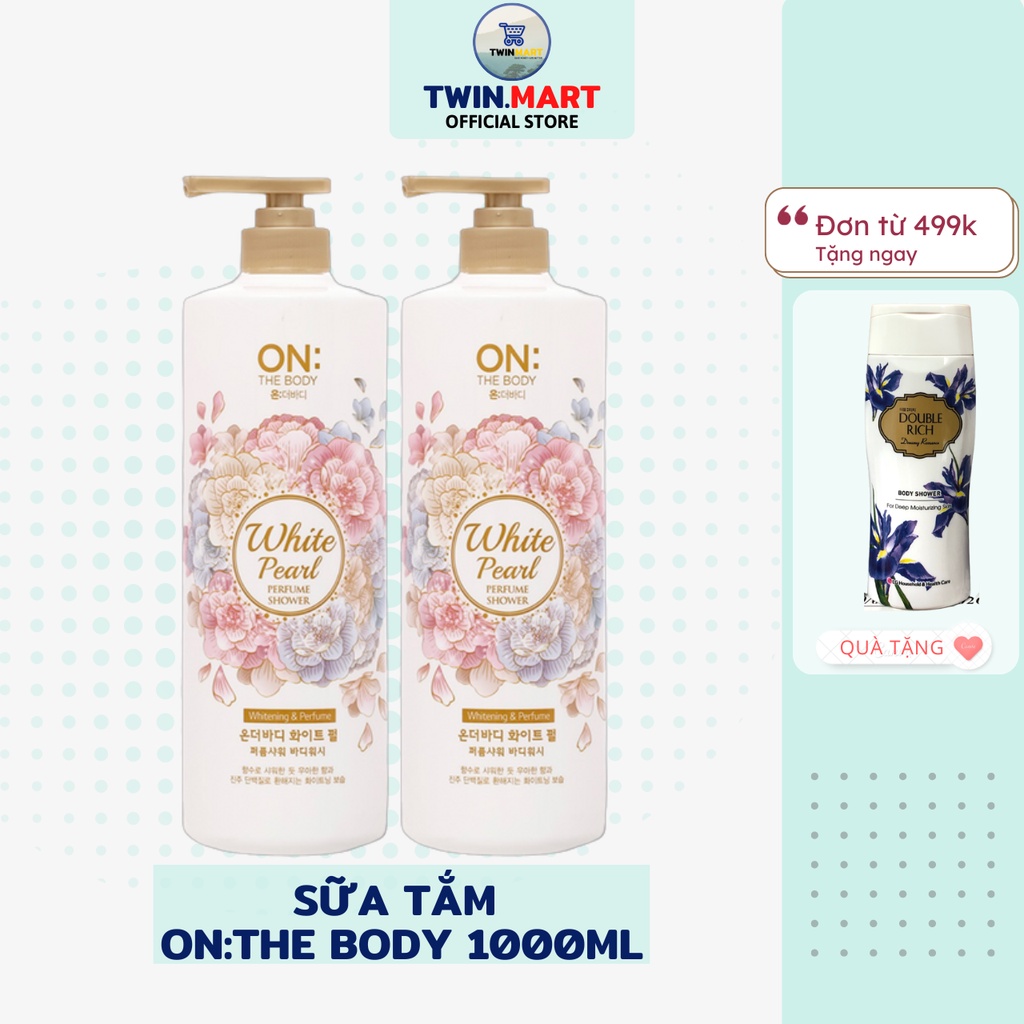 Sữa tắm hương nước hoa On: The Body Perfume 2021 - Hàn Quốc - White Pearl