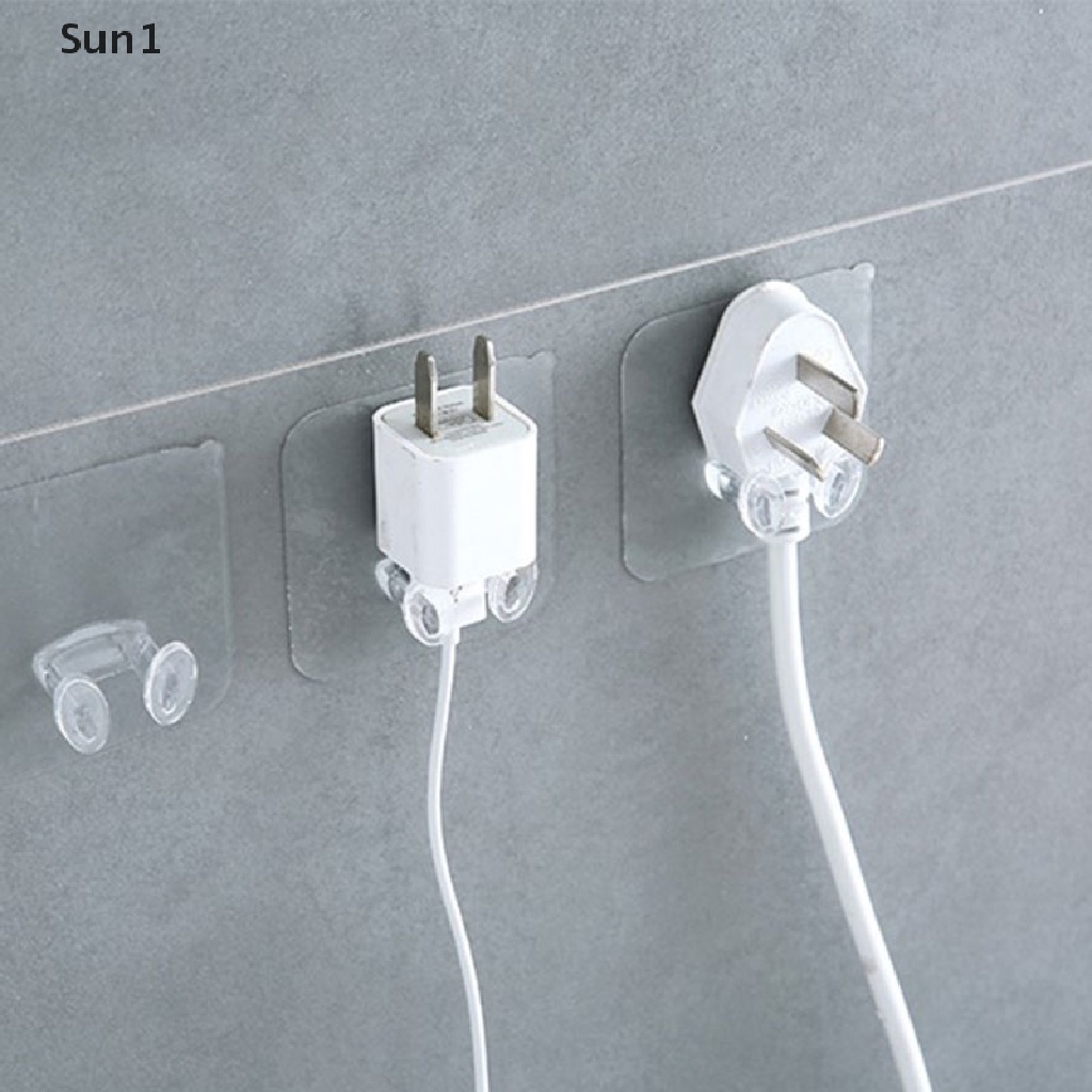 Bộ 5 Giá Đỡ Phích Cắm Gắn Tường Tiện Dụng