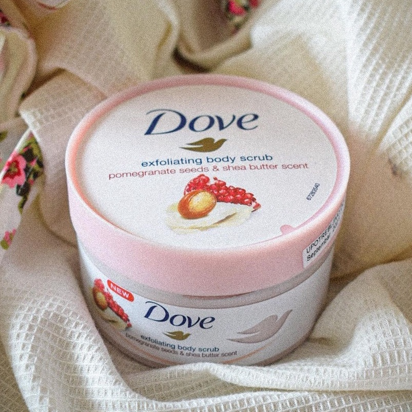 [Bản Mỹ] Tẩy tế bào chết body DOVE Exfoliating Body Polish 298g [Nika Cosmetics]