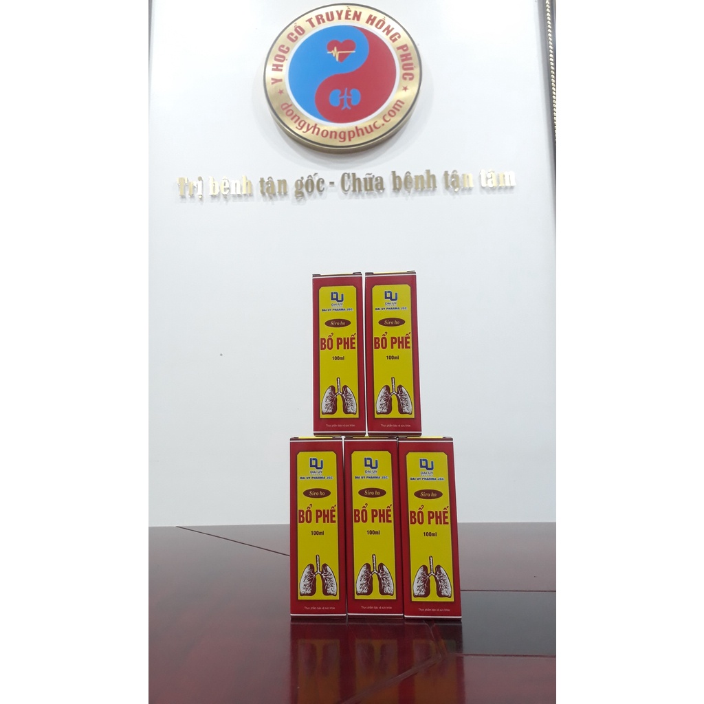 SIRO HO BỔ PHẾ 100ml- Bổ phế, hỗ trợ giảm ho