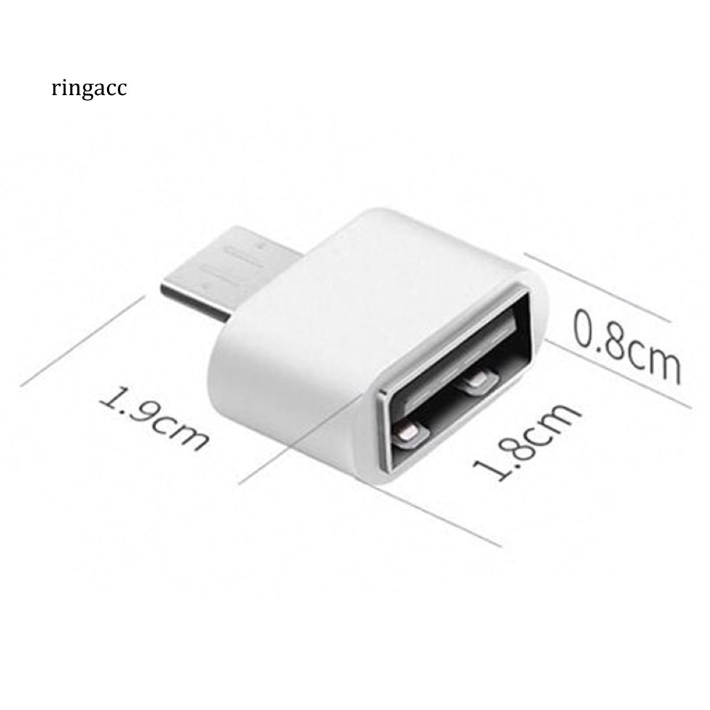 Đầu Chuyển Đổi V8 Mini Micro Usb Sang Usb Otg Cho Điện Thoại Android