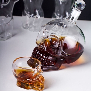 CREATIVE Bình Đựng Rượu Hình Đầu Lâu Độc Đáo 1000ml