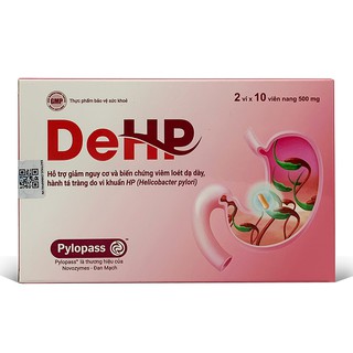 Viên uống kiểm soát HP bảo vệ dạ dày DeHP