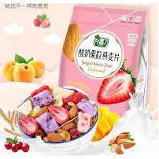 Ngũ Cốc Sữa Chua Hoa Quả Yougurt Fruit Oatmeal Đài Loan 400g - 500g 💝FREESHIP💝 Ngu Coc Sua Chua Mix Hoa Quả Ăn Kiêng