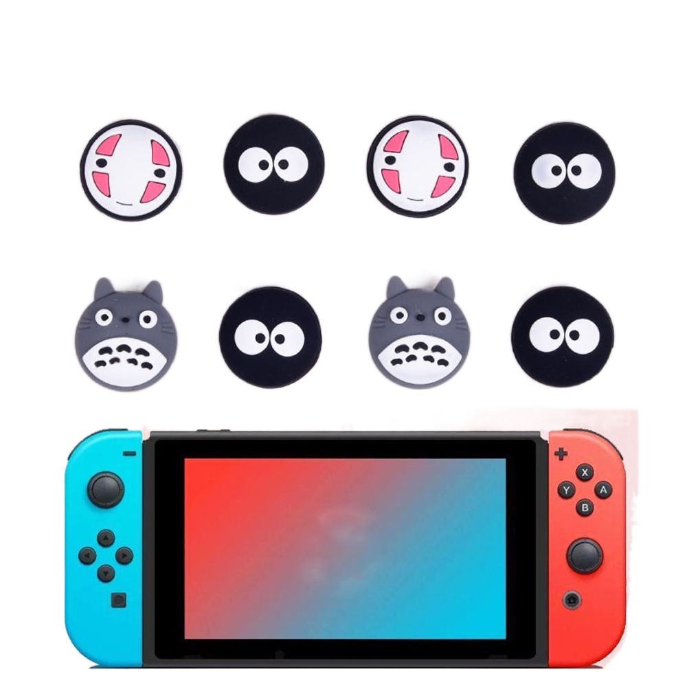 Vỏ Bọc Bảo Vệ Nút Điều Khiển Chơi Game Chống Trượt Hình Pikachu / Thủy Thủ Mặt Trăng