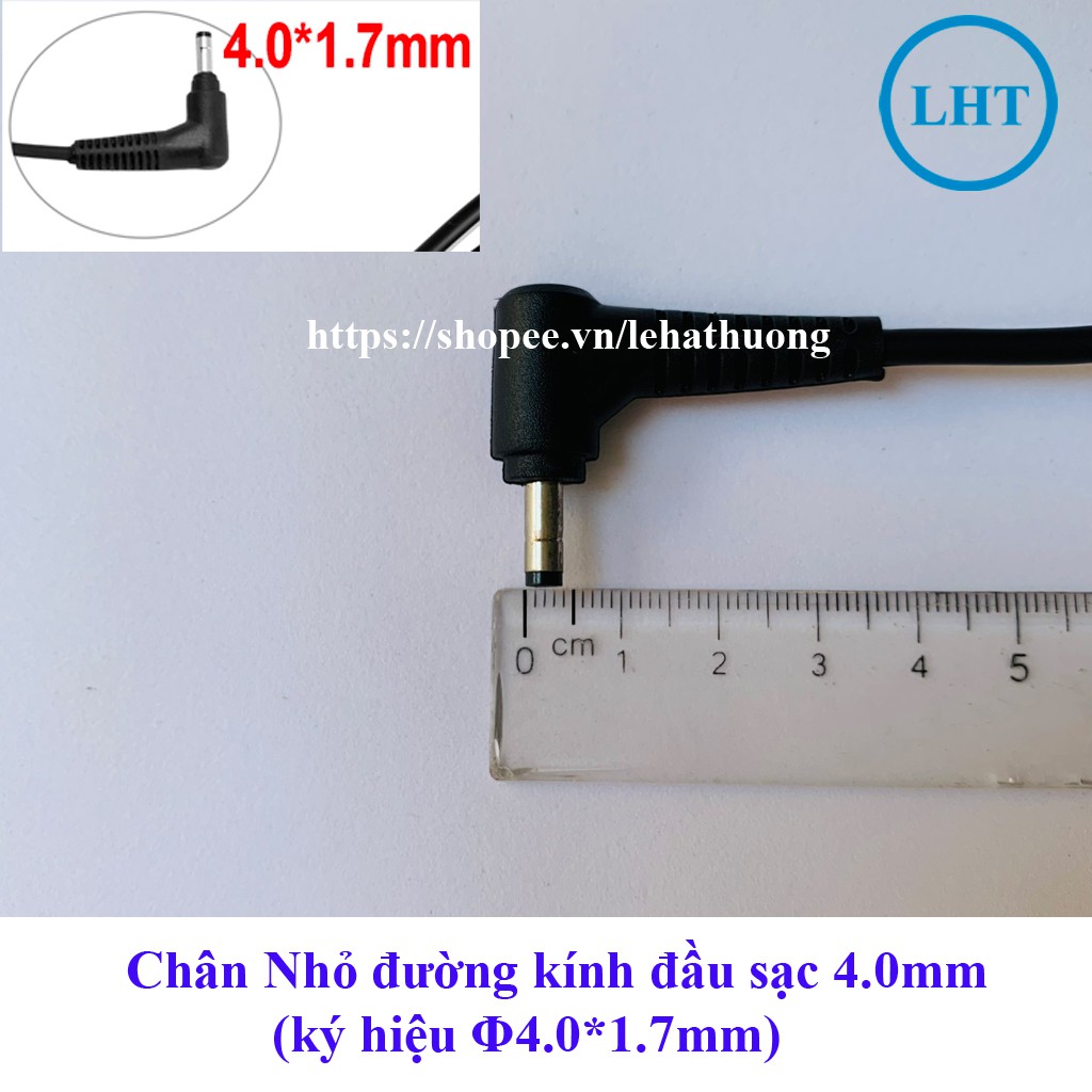 Sạc Laptop Lenovo IdeaPad 20V 3.25A chân nhỏ 4.0mm*1.7 mm tương thích  IdeaPad 110, 110-1515ISK, 110-14ISK, 110-14IBR