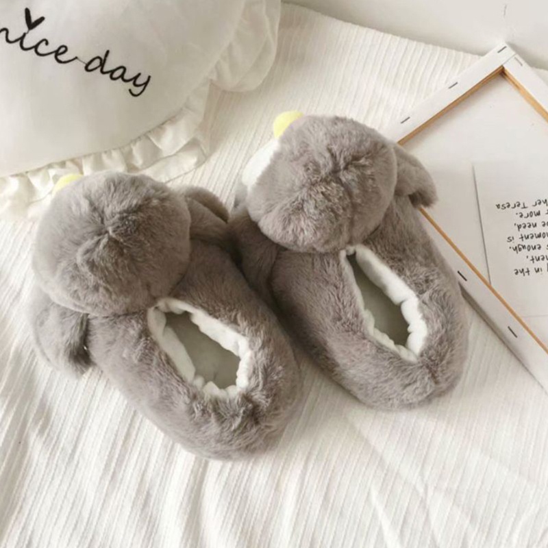 Youyo Dép Bông Đi Trong Nhà Đế Phẳng Hình Chim Cánh Cụt Vui Nhộn Thời Trang Mới Lạ Cho Bé Trai Và Bé Gái Ou