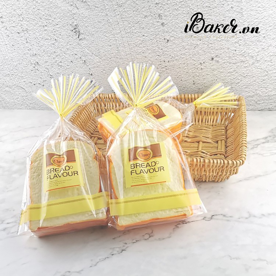 Túi sandwich nilong dọc Bread Flavour (không kèm dây cột)