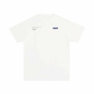 Áo Thun Tay Lỡ PIXEL TEE NOW Unisex (Trắng/Đen)
