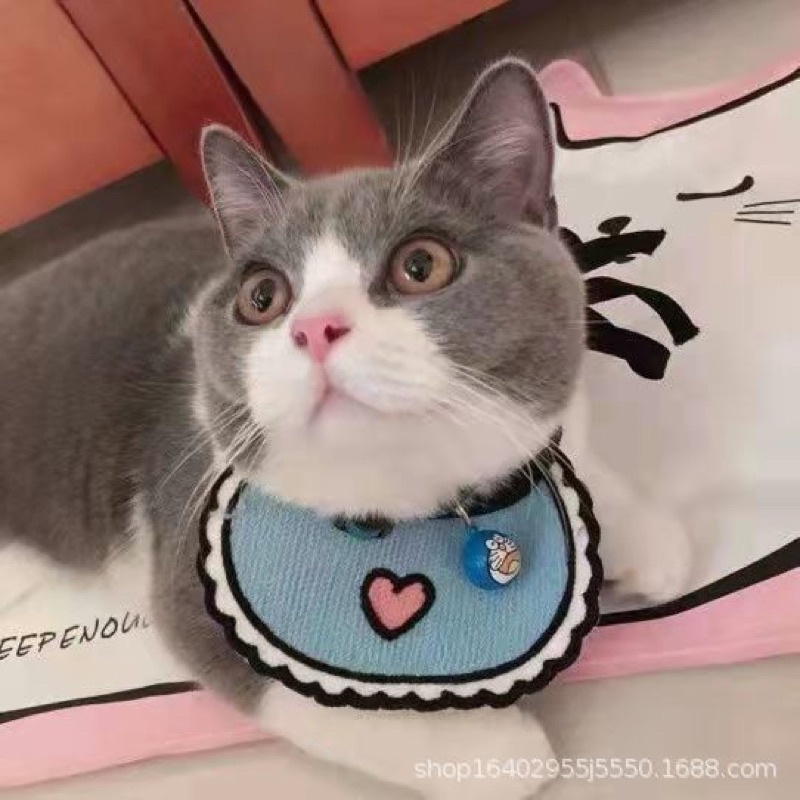 Yếm cổ cho chó mèo nhiều hình thù dễ thương