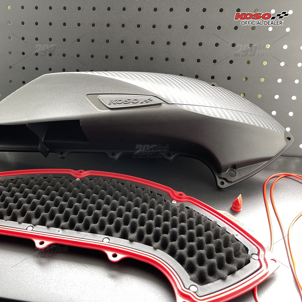 Nắp lọc gió  đồ chơi Koso cho xe Yamaha NVX V2 2021
