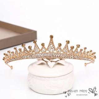 Vương miện công chúa đính đá sang trọng