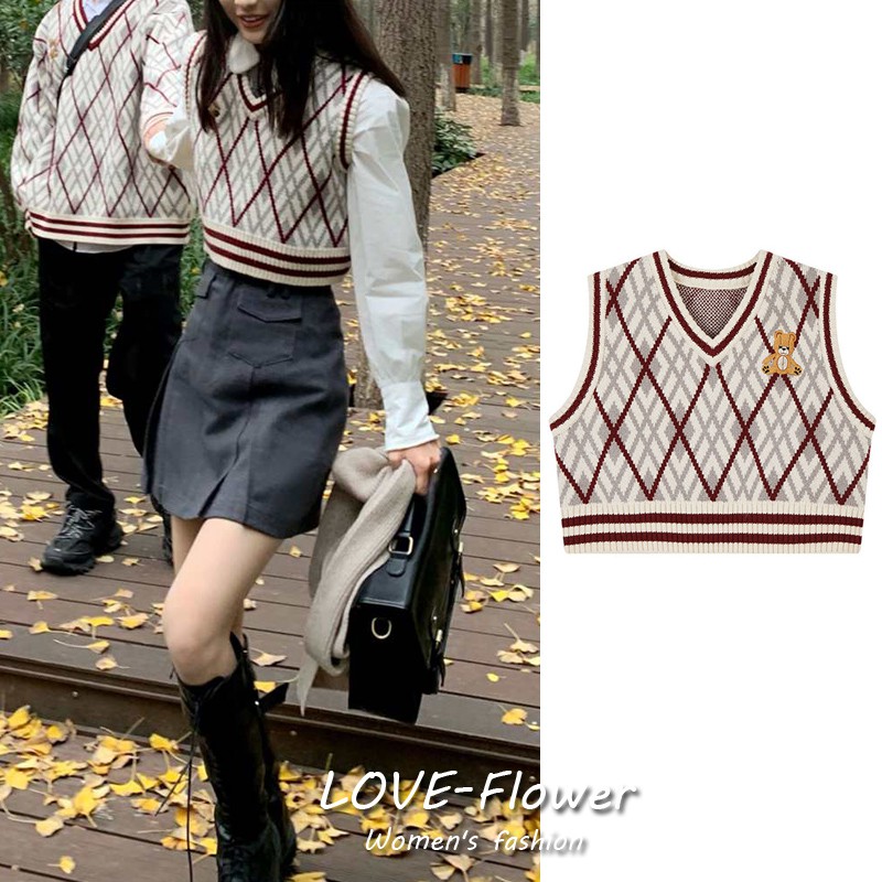 Áo Gile Len Họa Tiết Thời Trang Sành Điệu Chất Lượng Tốt | BigBuy360 - bigbuy360.vn