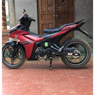 Dè Sau Ex 155 - Exciter 155 Kiểu Cá Mập Vân Carbon