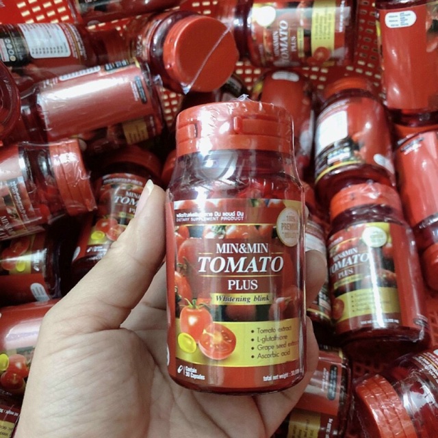 Viên uống trắng da cà chua Tomato Plus Thái Lan