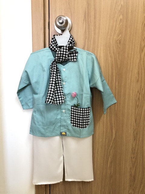 Bộ Bà Ba Bé Gái Quần Trắng 8kg-45kg