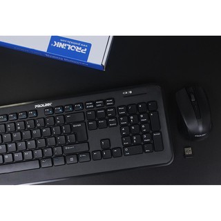 Bộ bàn phím và chuột không dây Prolink PCWM7002