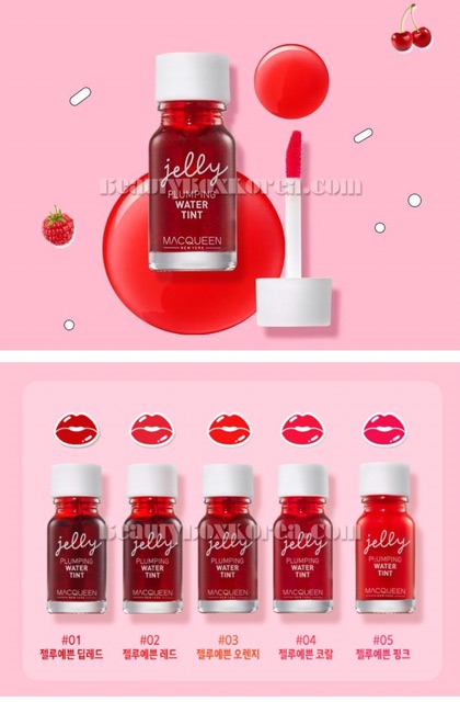 [New] Son Tint “Ẩm Mịn” Siêu Xinh MACQUEEN NEWYORK jelly PLUMPING WATER TINT | BigBuy360 - bigbuy360.vn