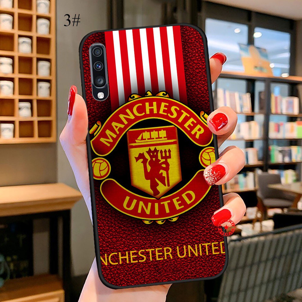 Samsung Galaxy J4 J5 J6 J730 J7 Duo Plus Prime Core Pro J8 Soft Silicone Phone Cover 91LO Manchester United LOGO