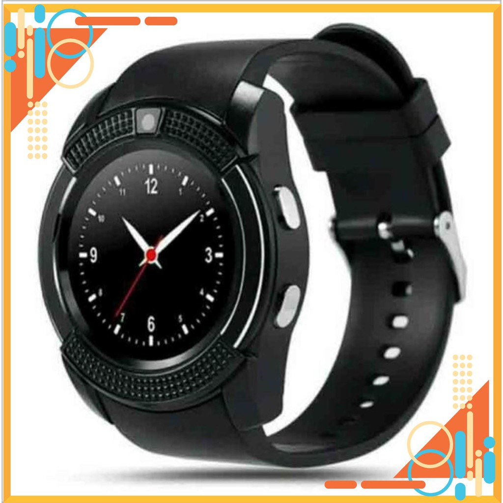 Đồng Hồ Thông Minh SMARTWATCH V8 - Cảm Ứng, Gắn Sim Và Thẻ Nhớ - Hỗ Trợ Tiếng Việ