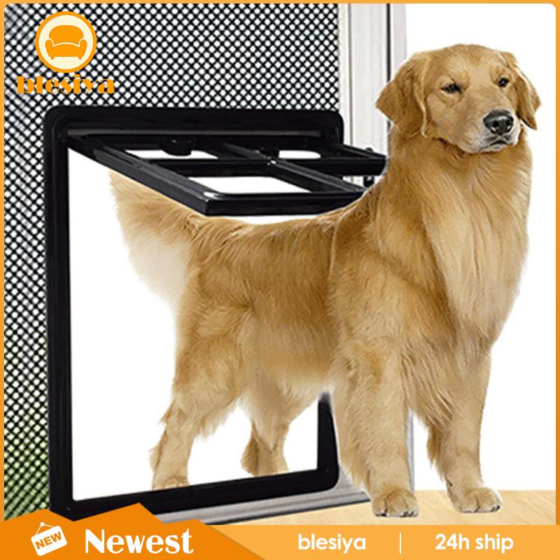 Khóa Cửa 2 Chiều Màu Đen Dành Cho Thú Cưng