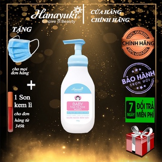 🍀VIDEO🍀Sữa tắm gội thảo dược toàn thân cho bé Hanayuki 🍀CHÍNH HÃNG🍀 Baby Top To Toe Wash