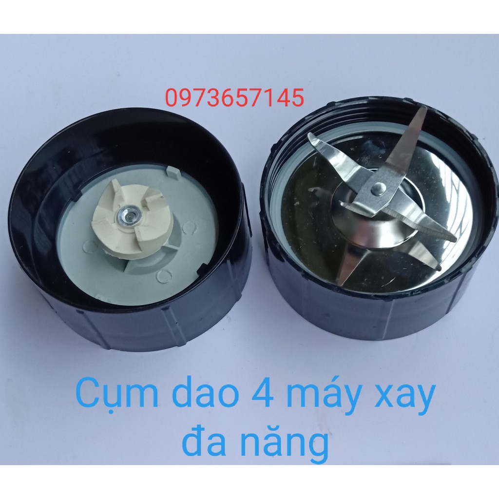 Bộ dao xay 4 lưỡi máy xay đa năng