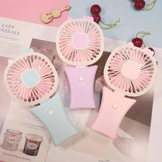 Quạt Mini Cầm Tay Cute Có Đế