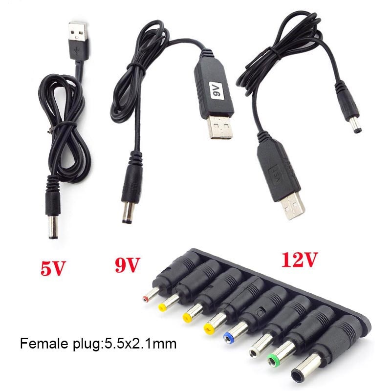 Dây Cáp Nguồn Kết Nối USB Với DC Dành Cho Loa Mini