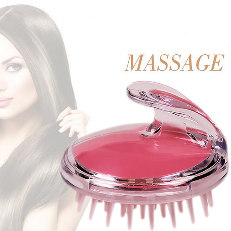 Mút mát xa da mặt / gội đầu bằng silicone giúp lưu thông máu