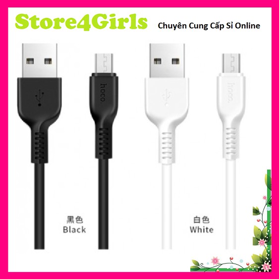 CÁP SẠC NHANH MICRO USB HOCO X20 - DÀI 1M / 2M - DÀNH CHO NHIỀU DÒNG MÁY