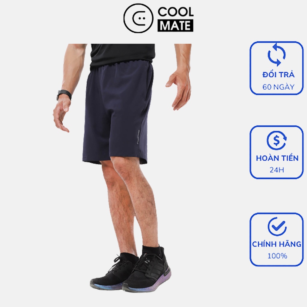Quần thể thao nam Max Ultra Short kiểu dáng thể thao có thêm túi khóa sau tiện lợi Coolmate