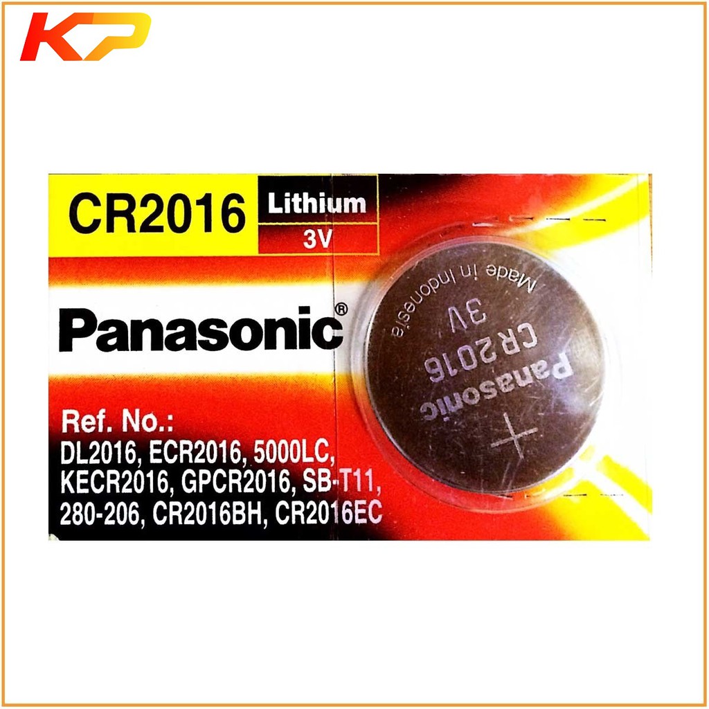 5 viên cr2016 panasonic lithium 3V