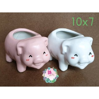 Chậu sứ trồng cây hình thú