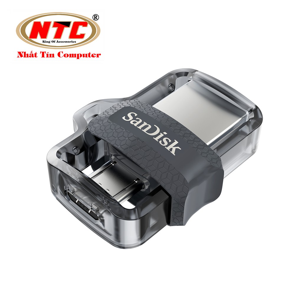 USB OTG SanDisk Ultra 256GB Dual Drive m3.0 (Bạc)