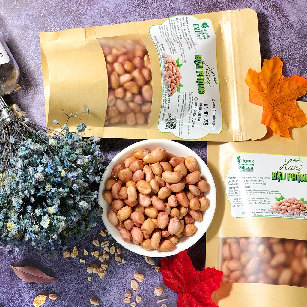 1kg Đậu Phộng Sống Sạch Không Chất Bảo Quản  Hạt To 👀 HANI FOOD