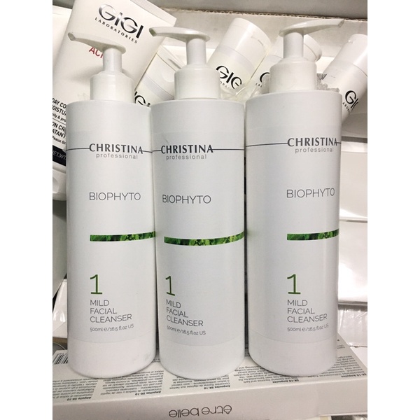 Sữa rửa mặt dịu nhẹ trắng da mền mịn cho da nhạy cảm Christina Biophyto 1 Mild Facial Cleanser