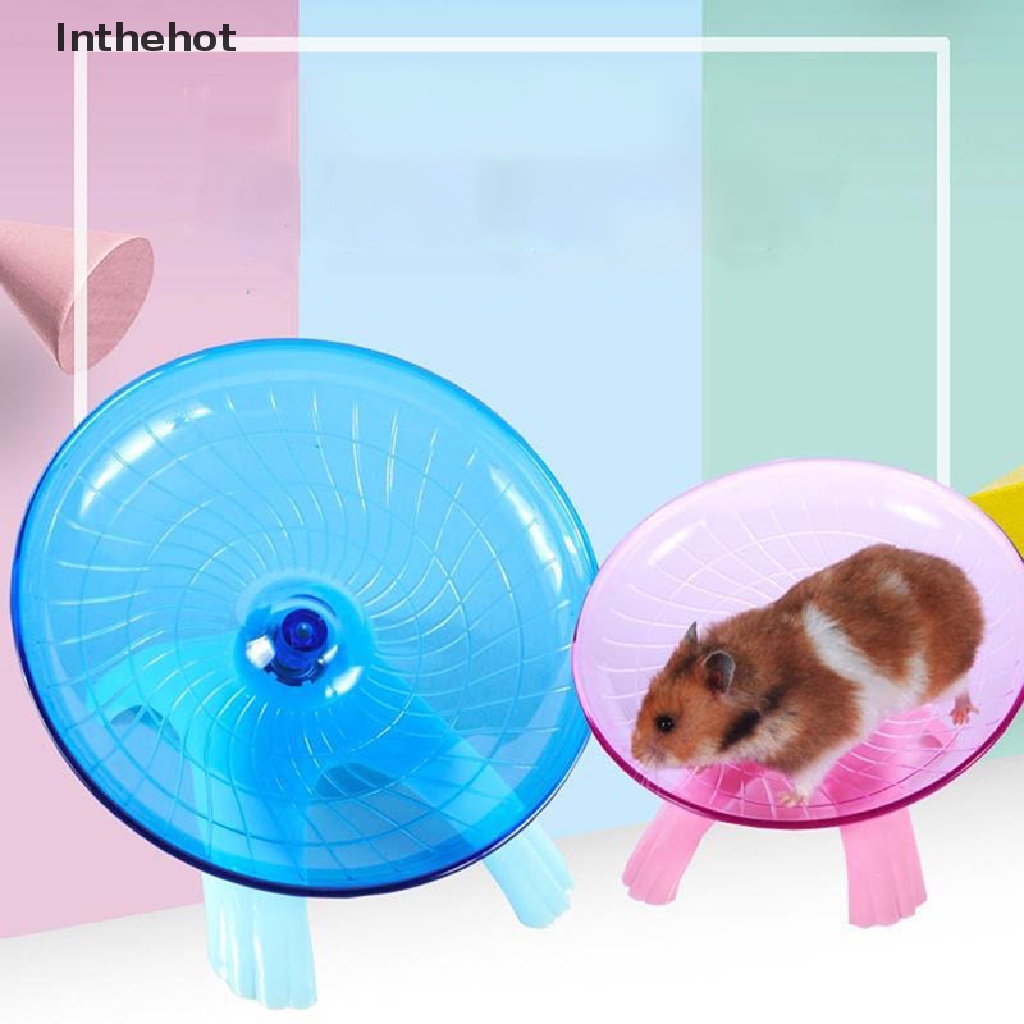 Đĩa chạy bộ dạng xoay tập thể dục dành cho chuột hamster