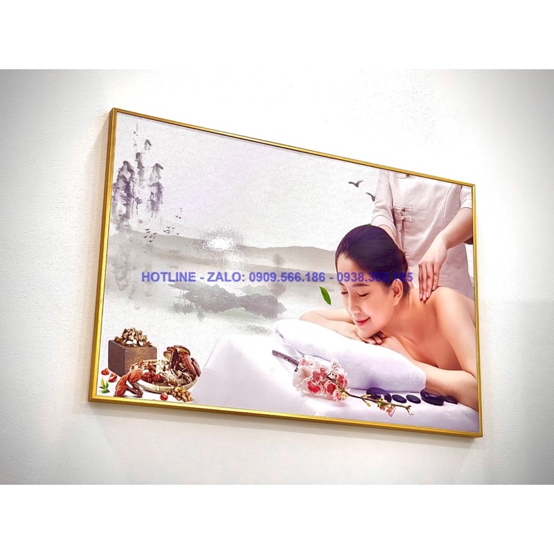 TRANH SPA GỘI ĐẦU DƯỠNG SINH CHO SPA THẨM MỸ VIỆN