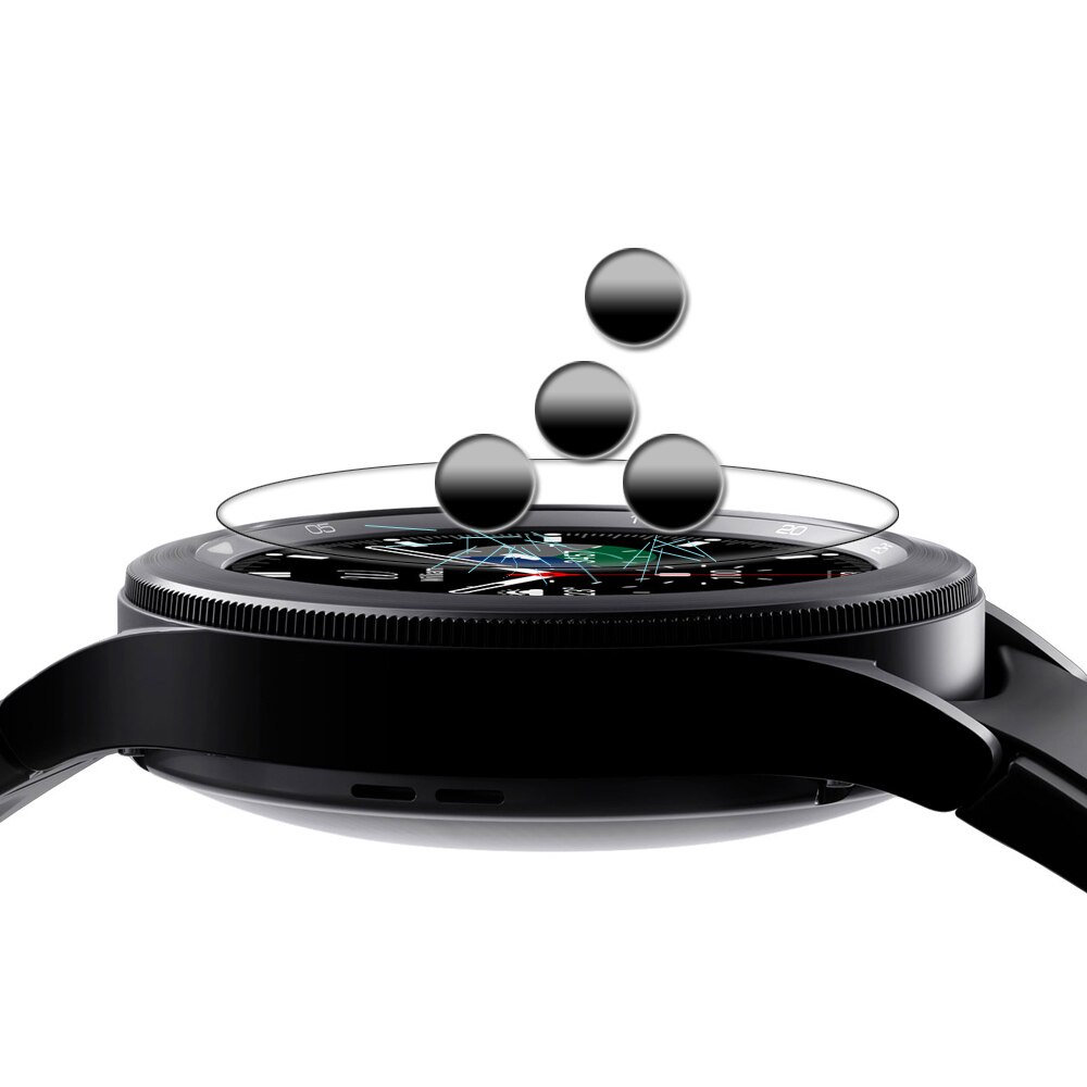 Kính Cường Lực Trong Suốt Bảo Vệ Màn Hình Đồng Hồ Samsung Galaxy Watch 4 44mm 40mm Hd 4 Classic 42mm 46mm