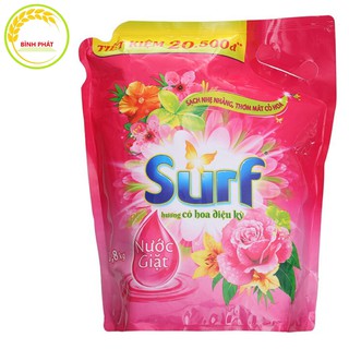 Nước giặt surf hương cỏ diệu kỳ túi lớn 3.5kg