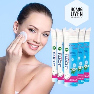 Bông tẩy trang Jomi cotton pads - 80 miếng và 120 miếng