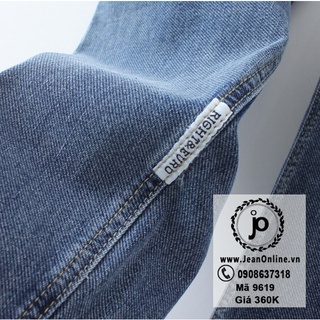 Quần jean baggy big size (MS 9619)