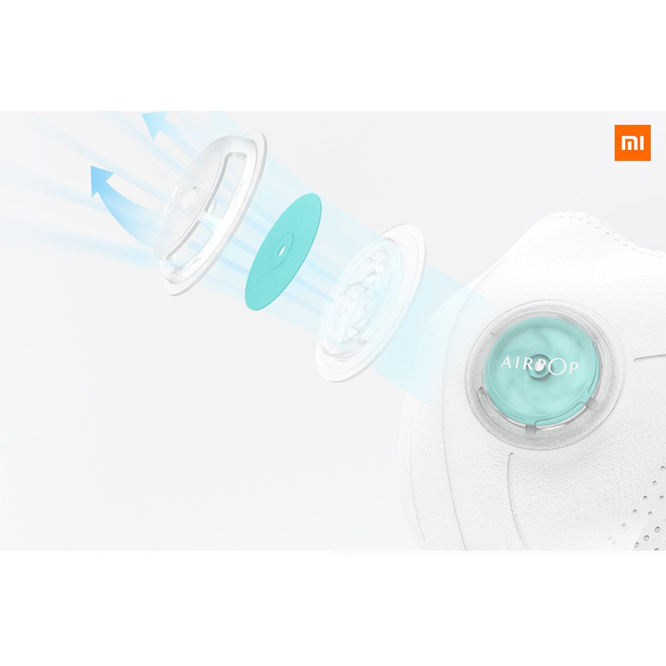 Khẩu trang Xiaomi AirPOP Light 360 chống bụi mịn PM2.5