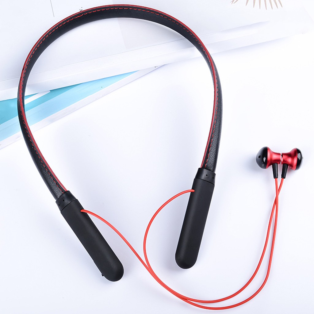 Tai Nghe Bluetooth Không Dây Hel + G8 Chống Mồ Hôi Tích Hợp Nam Châm