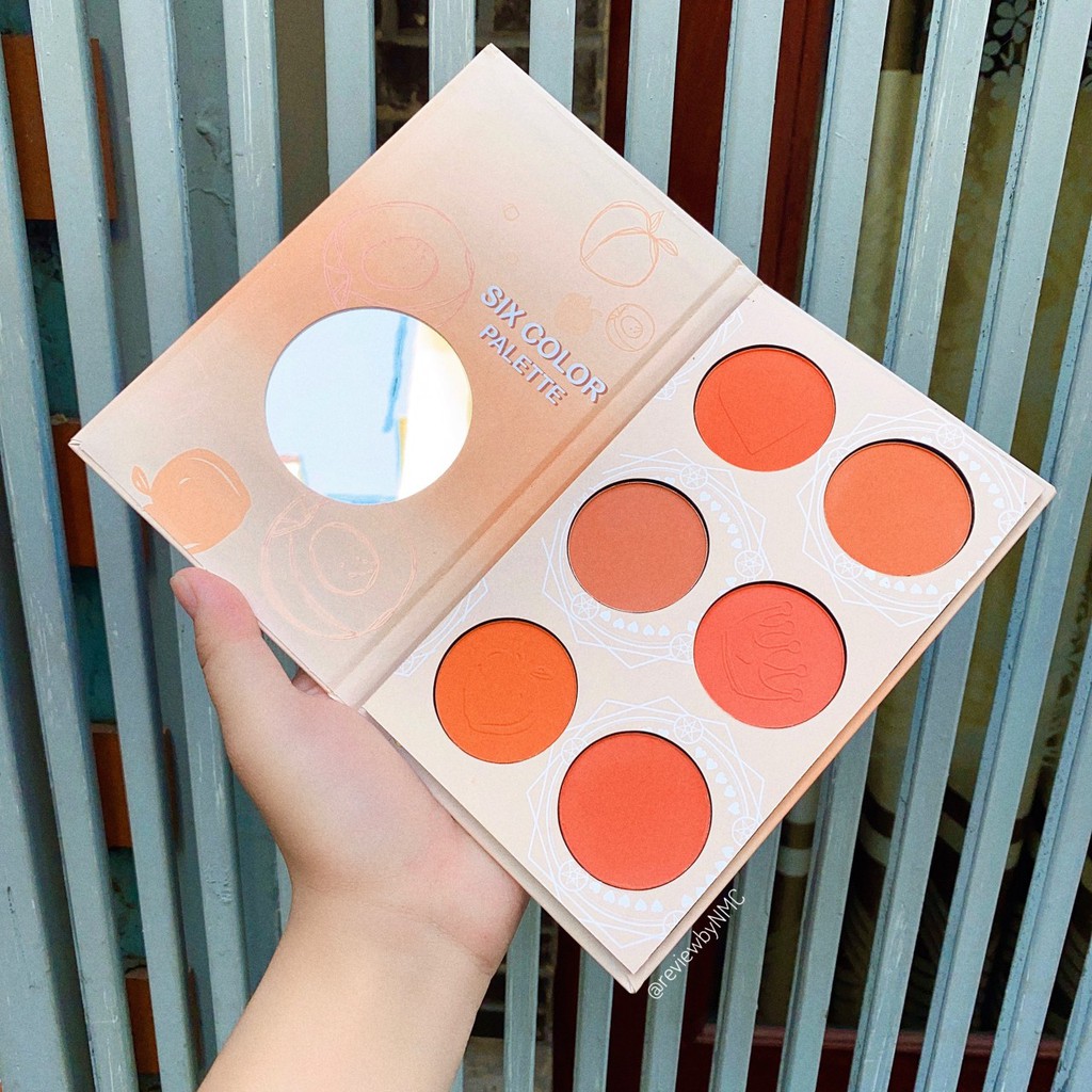 Má hồng Đào Peach Blush 6 ô | BigBuy360 - bigbuy360.vn