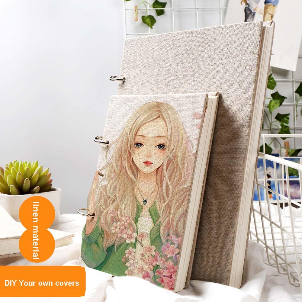 Sổ Tay Phác Thảo Bìa Cứng Dạng Xoắn Ốc Chuyên Nghiệp